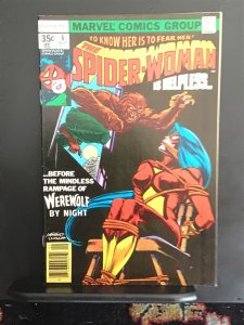 Spider-Woman #6 (1978) Werewolf By Night! high-grade NM- Wow!
