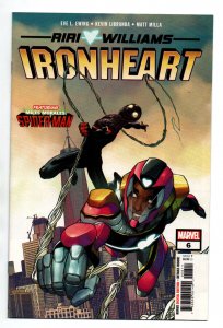 IronHeart #6 - Riri Williams - 1st Miles Morales Spiderman Team Up - 2019 - NM