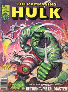 Rampaging Hulk (Magazine) #3 FN ; Marvel |