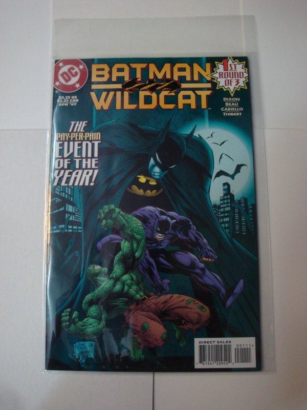 Batman / Wildcat #1-3 Chuck Dixon; Beau Smith Story Tony S. Daniel Art Thibert