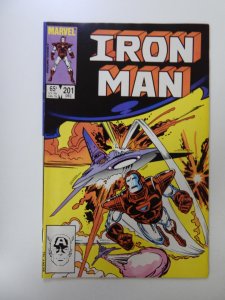 Iron Man #201 Direct Edition (1985) VF- condition