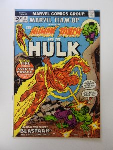 Marvel Team-Up #18 (1974) FN condition rusty staples