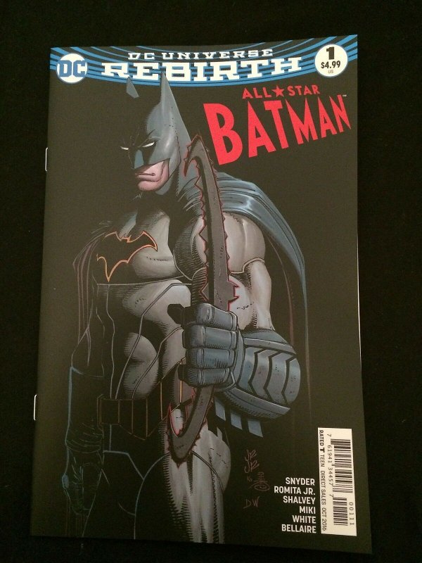 ALL-STAR BATMAN #1 DC Universe Rebirth NM Condition