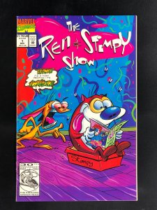 The Ren & Stimpy Show #1 Third Print Cover (1992)