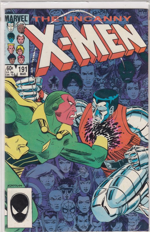THE UNCANY X-MEN X-Men #191  (1991)