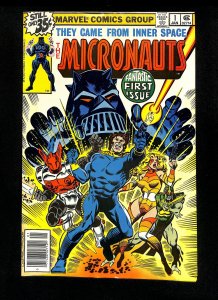 Micronauts #1 1st Baron Karza and Bug!