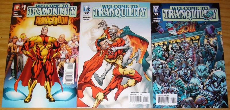 Welcome to Tranquility #1-12 VF/NM complete series + armageddon GAIL SIMONE set