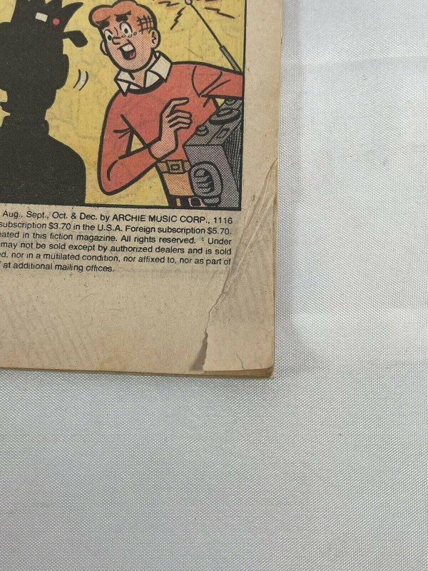 Everything's Archie #58 VG; Archie | Pinball cover - low grade comic Jughead