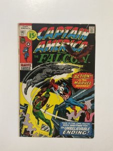 Captain America 142 Fine Fn 6.0 Signed Gary Freidrich Marvel