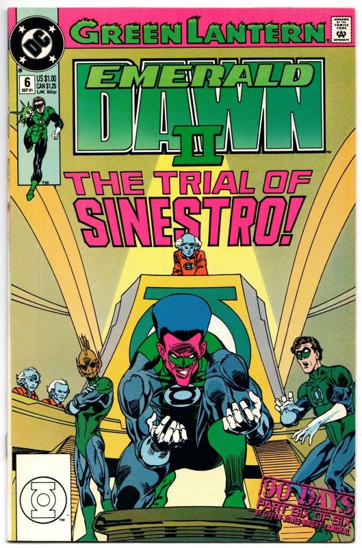 Green Lantern Emerald Dawn II #6 (DC, 1991) VF