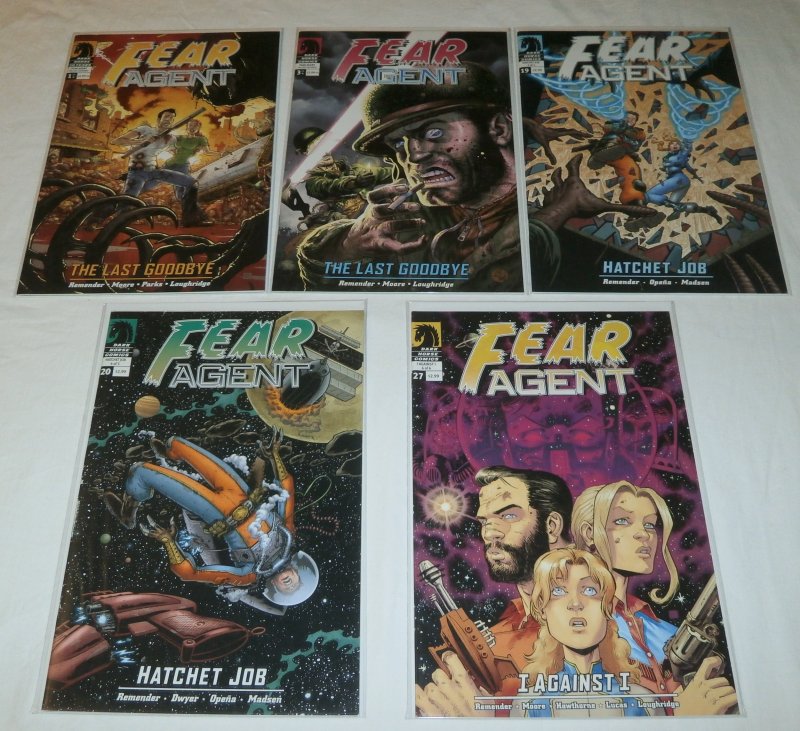 Fear Agent   #12,14,19,20,27 (set of 5) Last Goodbye, Remender