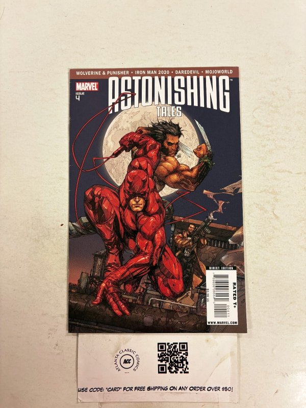 Astonishing Tales #4 VF Marvel comic Books Wolverine Punisher 16 Hh100