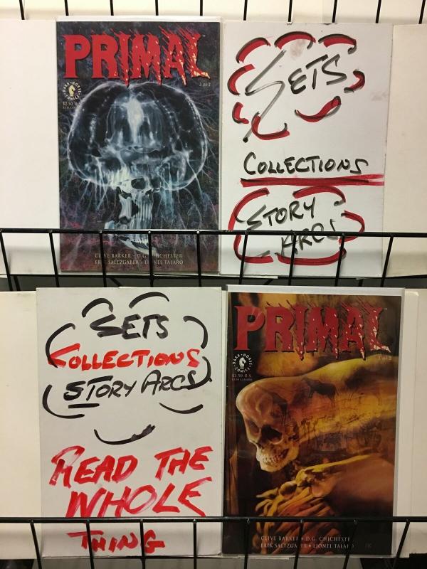 PRIMAL (1992 DH) 1-2   CLIVE BARKER's complete series!