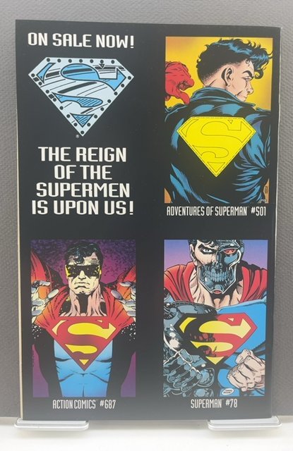 Superman: The Man of Steel #22 Die-Cut Cover (1993)