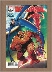 Deadpool #3 Marvel Comics 2018 Rob Liefeld Fantastic Four Variant NM- 9.2