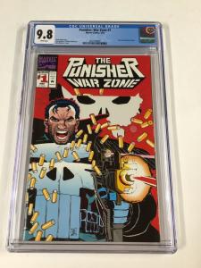 Punisher War Zone 1 Cgc 9.8 White Pages Marvel