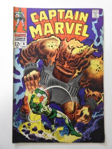 Captain Marvel #6 (1968) FN Condition!
