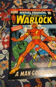 Marvel Premiere #1 (1972) A man god re-Born Thor/Hulk VF