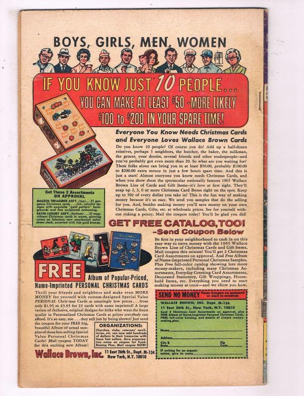 Strange Tales # 136 VG Marvel Silver Age Comic Book Dr. Strange Human Torch BN4