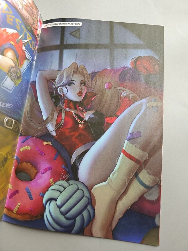 2022 HARLEY QUINN UNCOVERED 1 George Perez Ryan Sook Crisis Variant