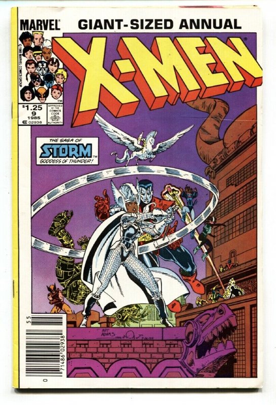 X-Men Annual #9 -Storm becomes THOR! Marvel comic book NM-