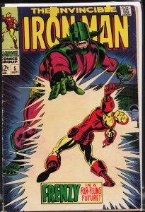 Iron Man #5 (1968) Iron Man