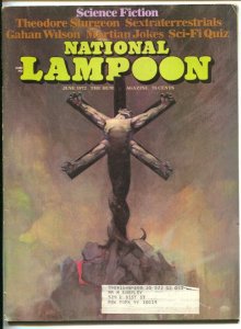 National Lampoon 6/1972-Frank Frazetta cover-Theodore Sturgeon-Gahan Wilson-B... 