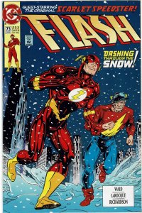 Flash #73 (1987 v2) Mark Waid Professor Zoom NM