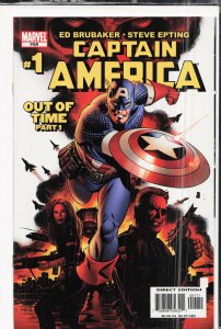 Captain America #1 (2005) Captain America [Key Issue]
