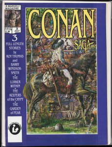 Conan Saga #3 Direct Edition (1987) Conan