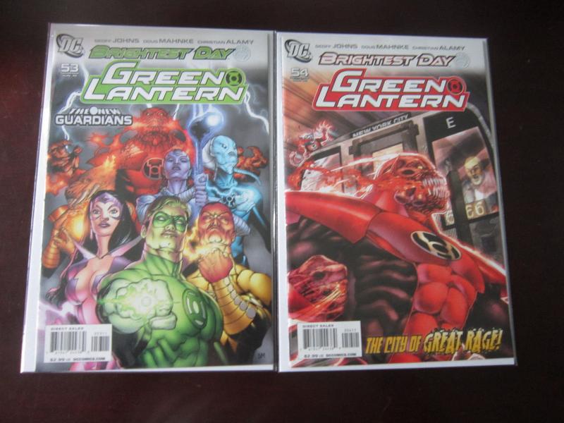 Green Lantern (2009 3rd Series) 14 DIFFERENT, SET:#46-67, 8.0/VF