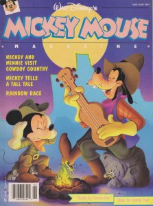 Mickey Mouse Magazine (Welsh) #16 VF/NM ; Welsh | May 1991 cowboys