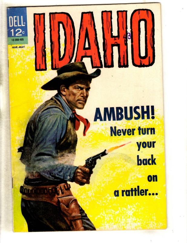 Idaho # 3 FN Dell Silver Age Comic Book Western Cowboy Six Shooter JL18