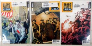 Bloodshot U.S.A. Lot 3 #1 E, 1 G 1:20, 3 2016 Valiant 9.4 Var 1st Print Comics