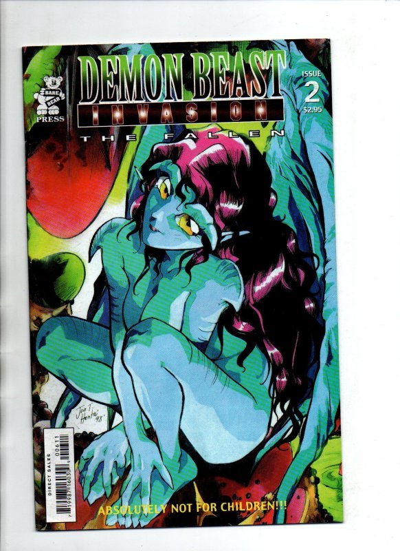 Demon Beast Invasion Fallen #1 2 3 & 4 Complete Set - manga - 1996 - (-NM)