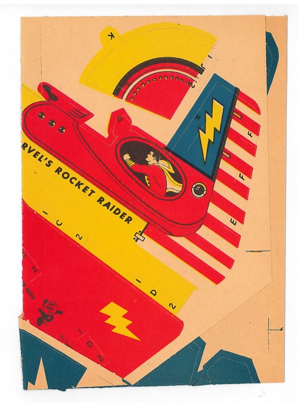 1944 Captain Marvel’s Rocket Raider, the Fantastic Flyer of the Future