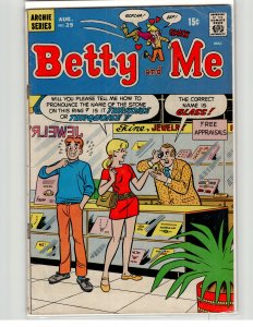 Betty and Me #29 (1970) Archie Andrews