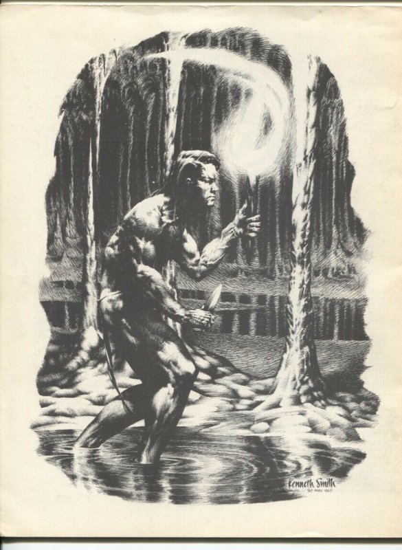 Burroughs Bulletin #19 1970-Pellucidar-Tarzan & The Castaways-VF 
