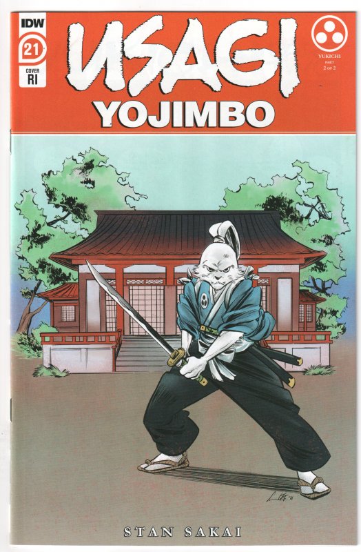 Usagi Yojimbo #21 Cover B (2021) Usagi Yojimbo