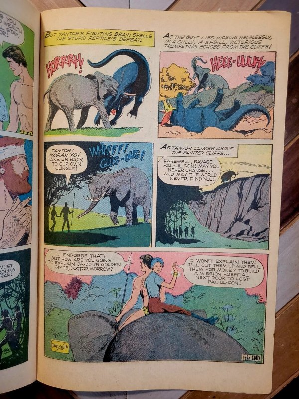 Korak, Son of Tarzan #27 (1969) George Wilson Painted Cover Dan Spiegle Art VG-