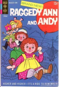 RAGGEDY ANN & ANDY (1971-73 GK) 1 VF  Dec. 1971 COMICS BOOK