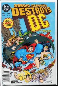 Sergio Aragonés Destroys DC (1996) Superman