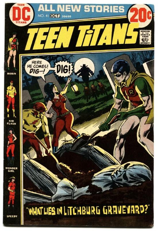 Teen Titans #41-high grade dc bronze age comic book-1972