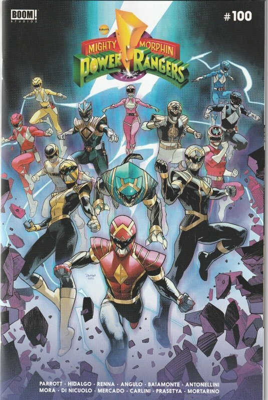 Mighty Morphin Power Rangers # 100 Cover A NM Boom Studios! [L2]