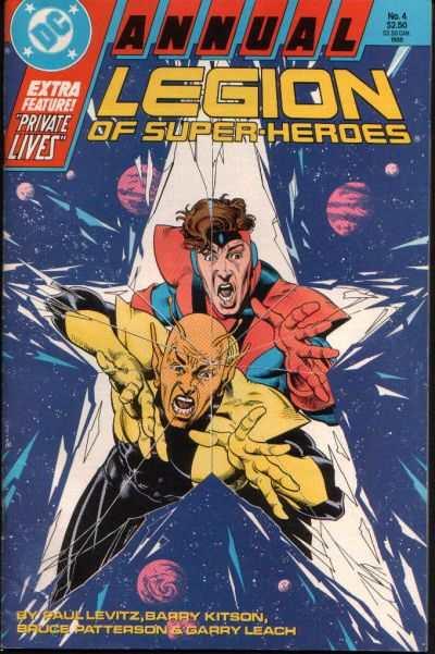 Legion of Super-Heroes (1984 series) Annual #4, NM (Stock photo)