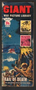 Giant War Picture Library #9 1964-wraparound WWII cover-U.K. published-G