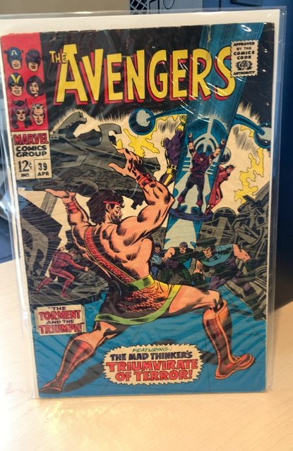The Avengers #39 (1967) 3.0 GD/VG Qualified