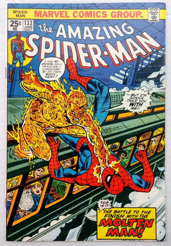 The Amazing Spider-Man #133 (VF+)(1974)