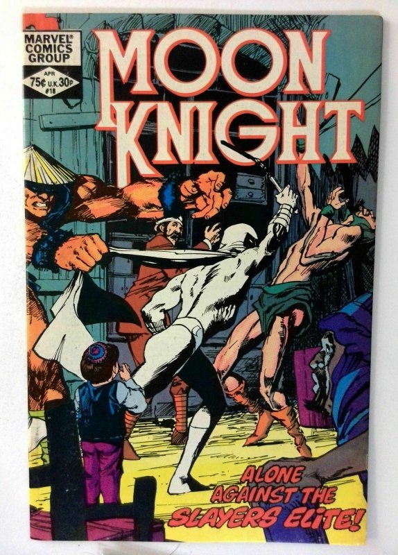 Moon Knight #18 Marvel 1982 VF Bronze Age 1st Printing Comic Book