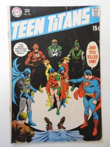 Teen Titans #25 (1970) VG Condition